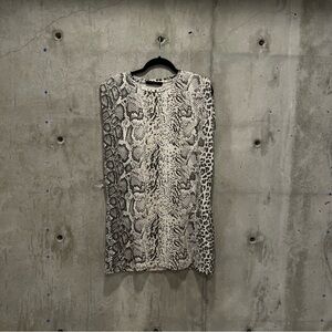 ALL SAINTS snake dress